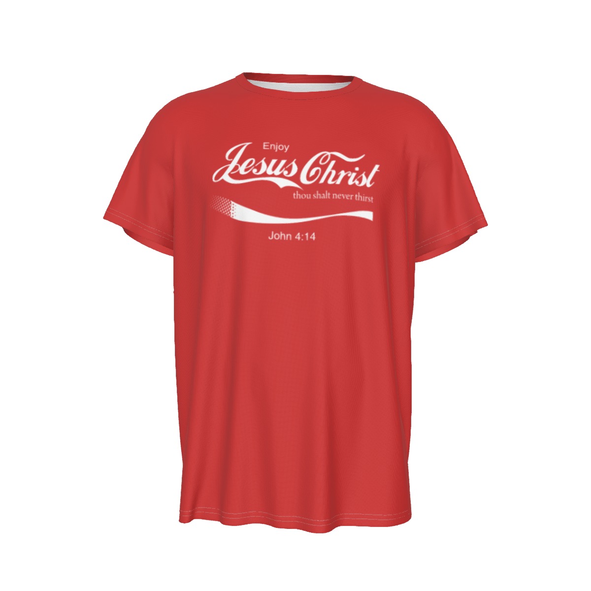 Enjoy Jesus Christ -Red - 4X-Large