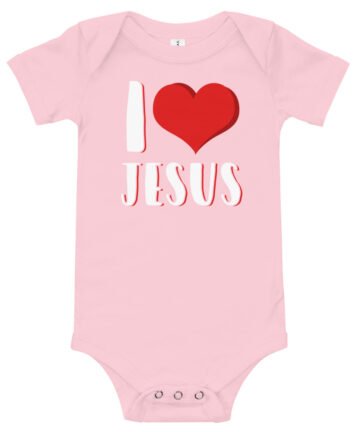 I Love JESUS -Onesie