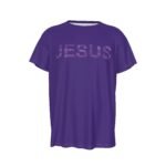 Jesus Typo Purple-Front